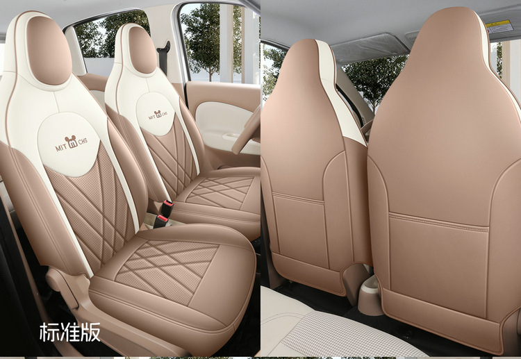 25 Models of Wuling Hongguang Miniev Seat Covers, Four-Door Version Seat Covers, All-Inclusive, Suitable for All Seasons, Seat Cushion Covers, Car Interior Decoration