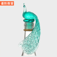 孔雀长尾造型酒塞创意动物葡萄酒瓶塞家用塑料密封防尘硅胶红酒塞