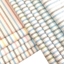 2025新款牛津纺衬衫面料CVC条子