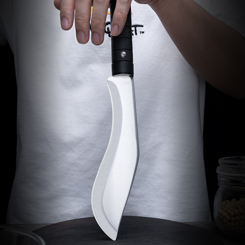 工厂现货不锈钢便携式刀户外露营刀随身锋利户外直刀野营专用直刀