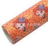 20x33cm Small Size Princess Series Sprinkle Crude Powder Self -Printed UV Special Slot Leather PVC Artificial Leather