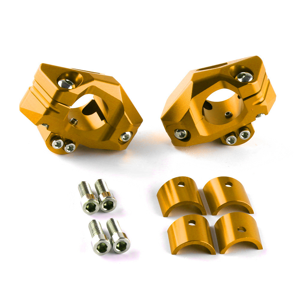 22mm de la motocicleta del grifo de presión Código Universal de aleación de aluminio reducir manillar 28,6mm modificado bloque de presión transfronteriza