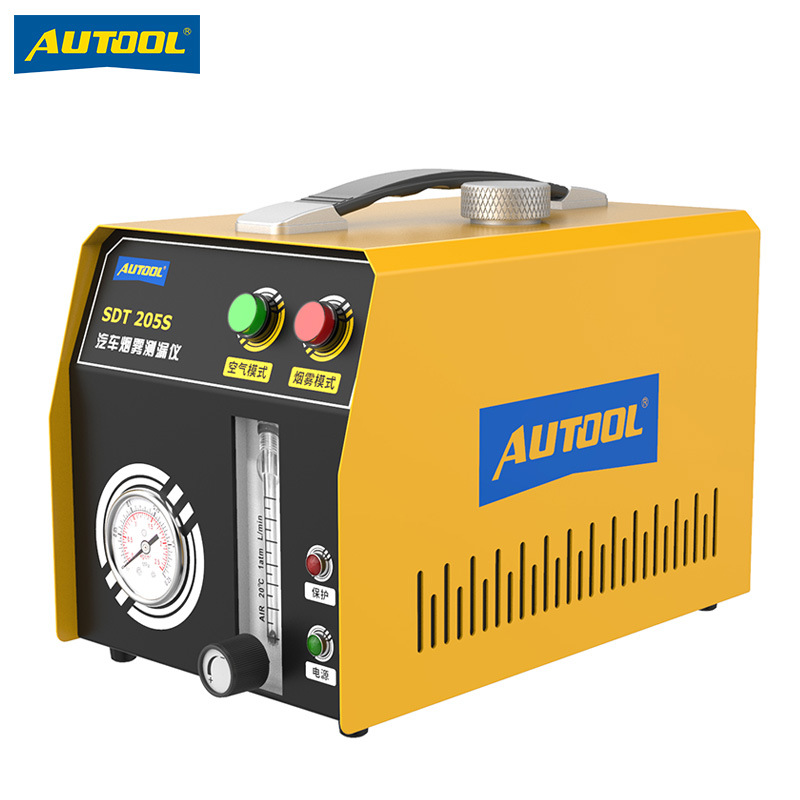 AUTOOL SDT205S detector de fugas de humo del coche prueba de fallos detección de fugas del motor ubicación