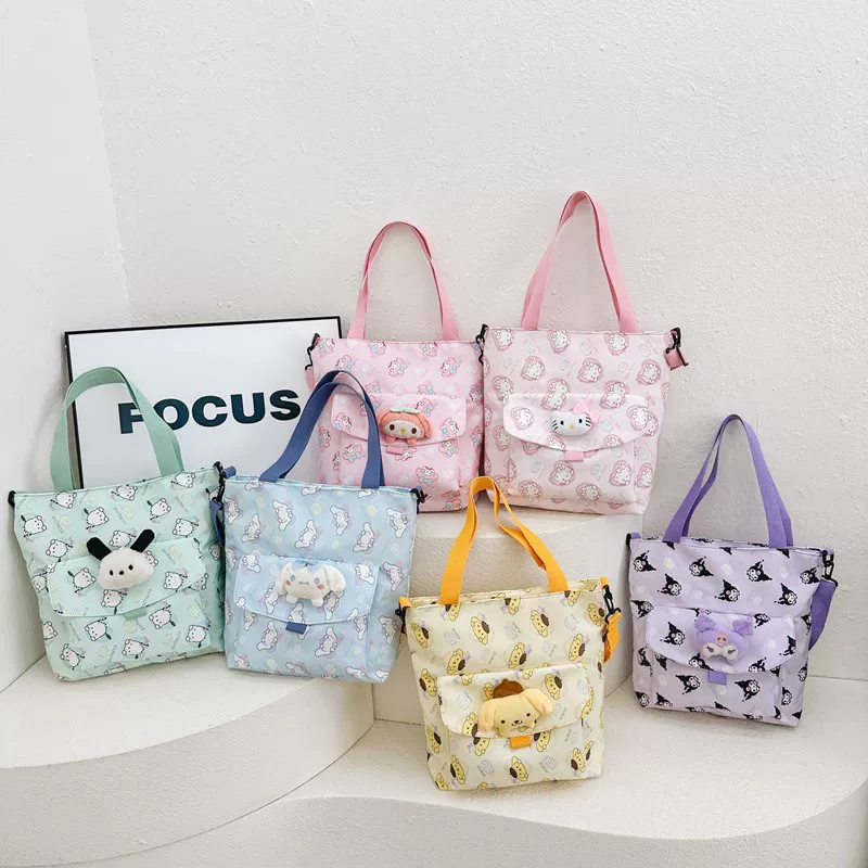 Sanrio, shoulder bag, one-shoulder bag, capacious waterproof bag