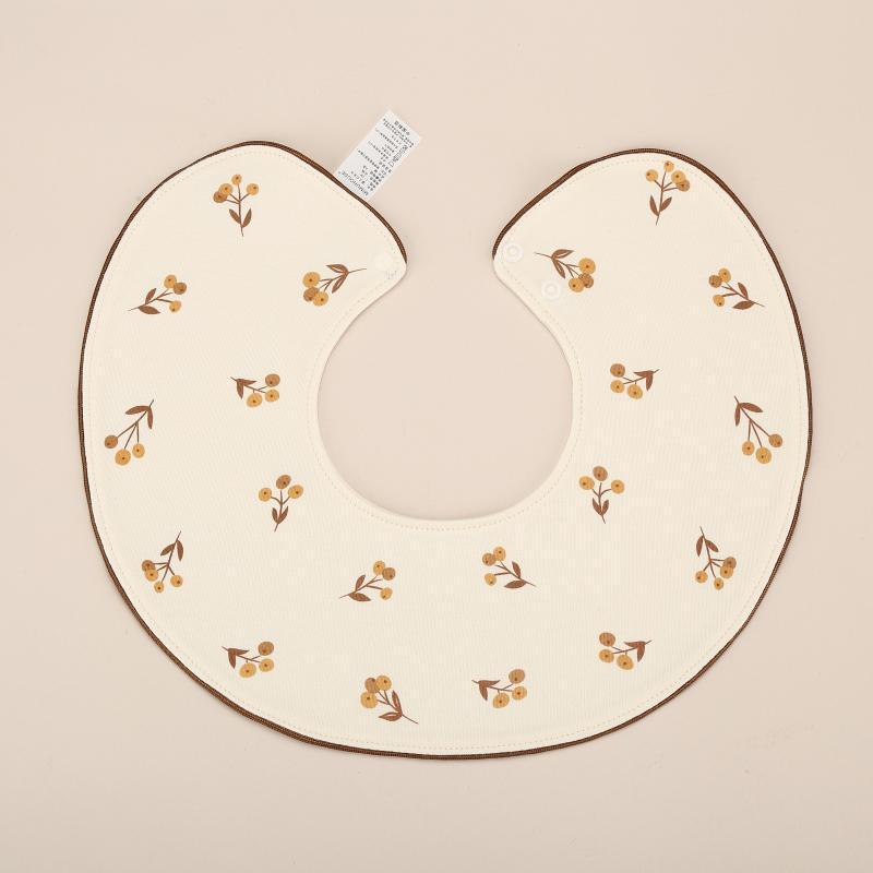 Babero Reversible Giratorio de 360 Grados para Bebés de Algodón Absorbente image 36