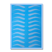 韩式弯眉型 纹绣用品色料练习皮 绣眉练习皮材料