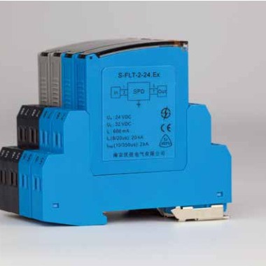 南京优倍S-FLT-2-5.ExRS485信号电涌保护器2线制5V600mA