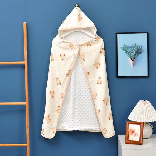 Cross-border multi-functional bean bag blanket for infants and young children, home and outdoor stroller blanket, outdoor cover blanket for newborn sleeping bag