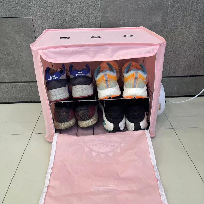 여성과 어린이용 신발 건조기 가정용 탈취 살균 속옷과 양말 건조기 접이식 수납 건조 신발