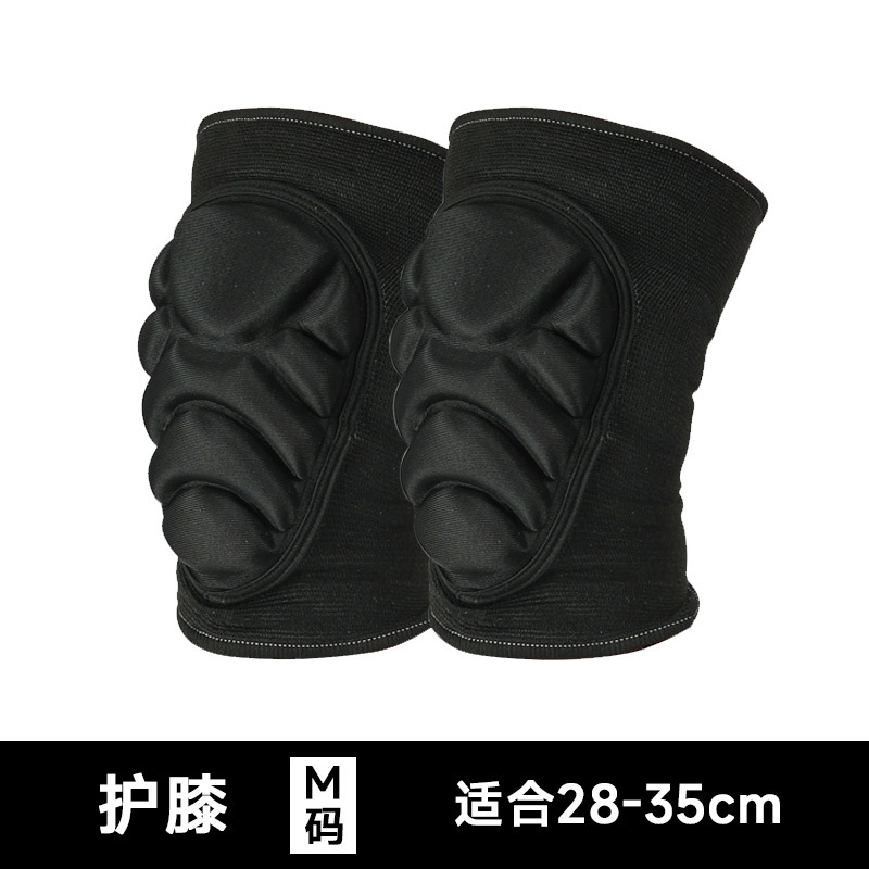 Deportes al aire libre engrosada esponja rodillera voleibol equitación danza patinaje sobre ruedas resistente a la caída anti-colisión tortuga Shell rodillera codo pad
