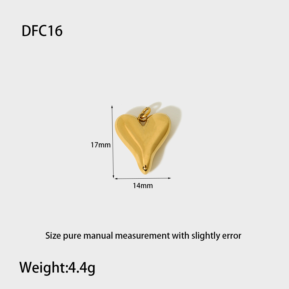 5g Weight 0.03µm-0.05µm Gold Plating Thickness PVD Coated Gold Plating Process Pendant Jewelry Making Type 18K Real Gold Plated Plating Material 1 Piece Quantity 304 Stainless Steel Material Portrait, Starburst, Heart Shape, Shell Pattern Casual, Simple Style Style Plating Craft 1 Piece 304 Stainless Steel Letter Heart Shape Floral Jewelry Accessories Pendant 11