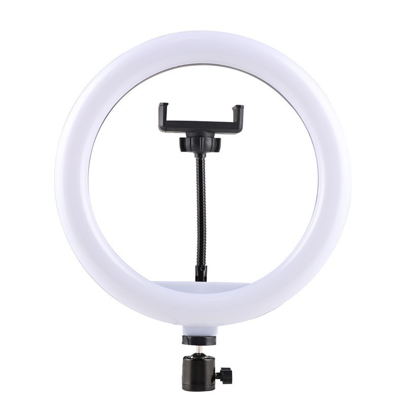 メーカー供給 6-13inch ライブブロードキャストブラケット補助光セット LED リング美容携帯電話 3 色補助光|undefined