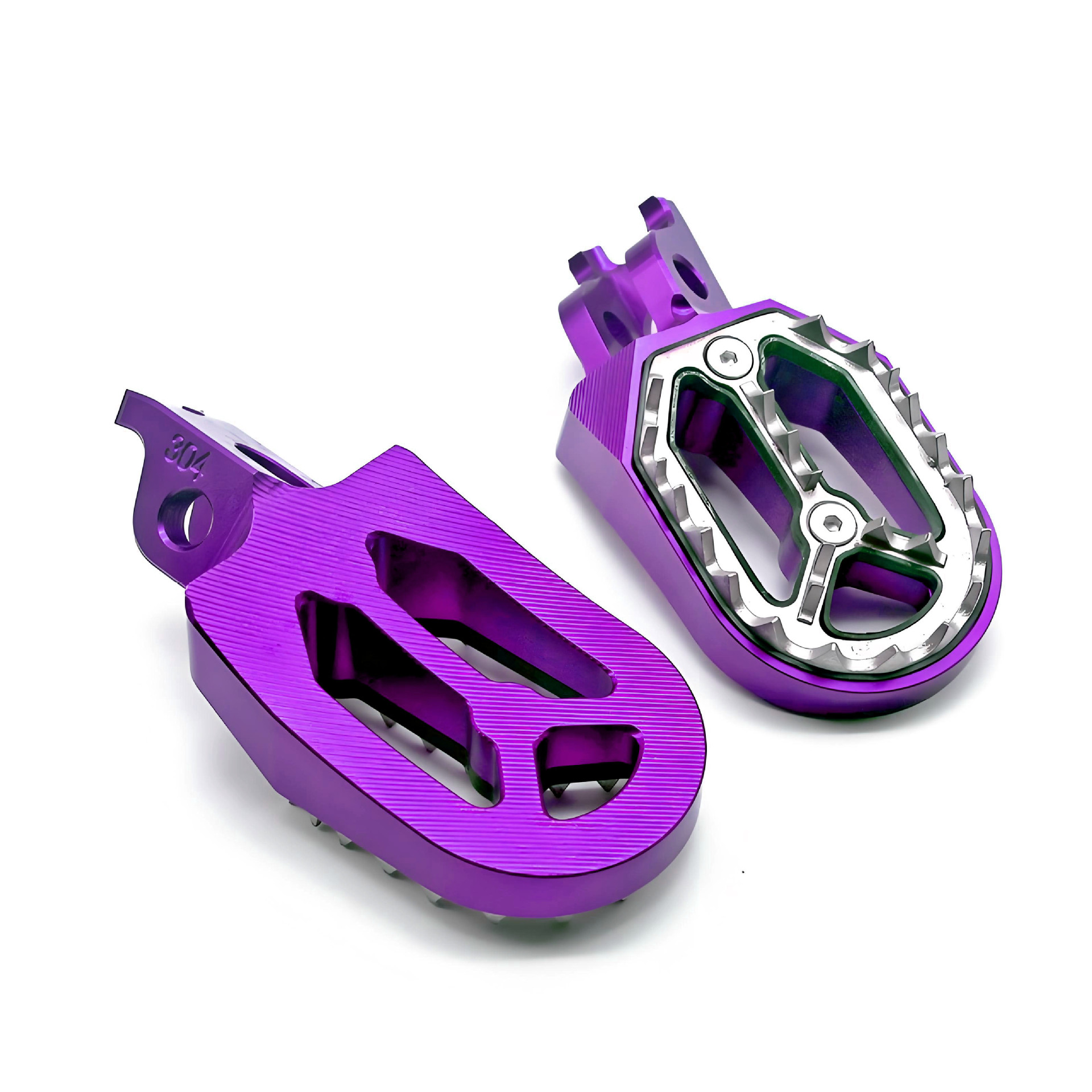 Off-road motorcycle modified CNC pedal cast steel aluminum alloy parts pedal for CRF250L/CRF300L