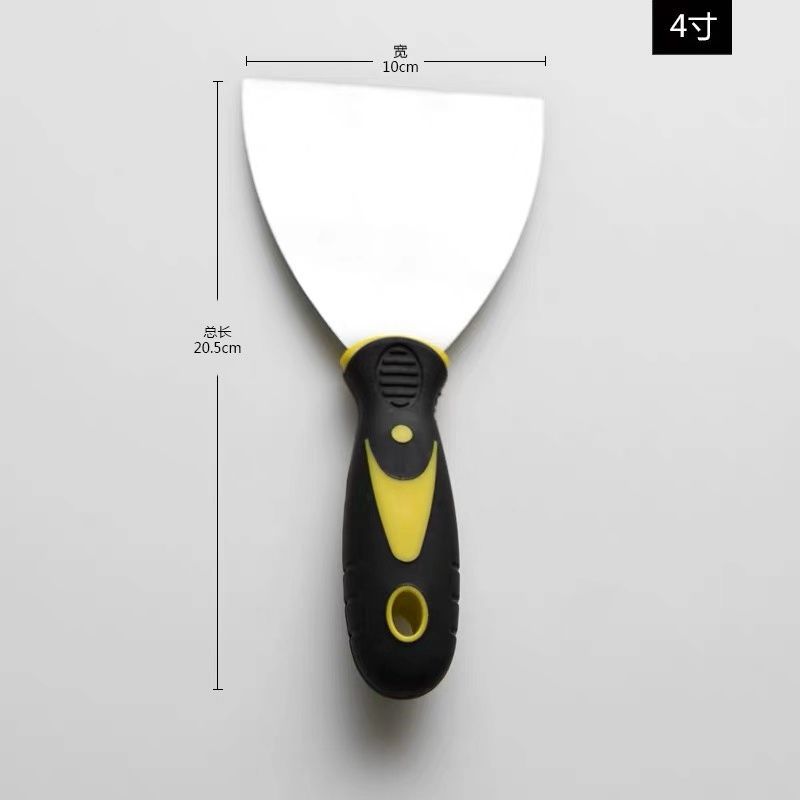 Acero inoxidable espeso cuchillo de pasta cuchillo de decoración cuchillo de limpieza cuchillo de masilla cuchillo raspador herramienta cuchillo de gato