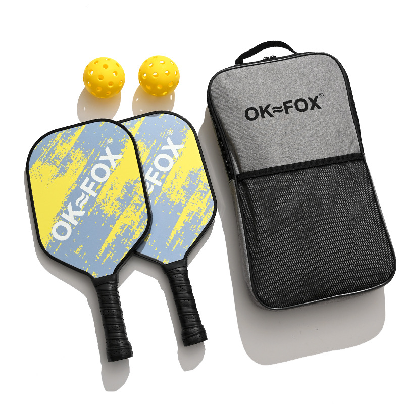 유리섬유 피클볼라켓 02 [라켓 2개 + 볼 2개 + 1팩]