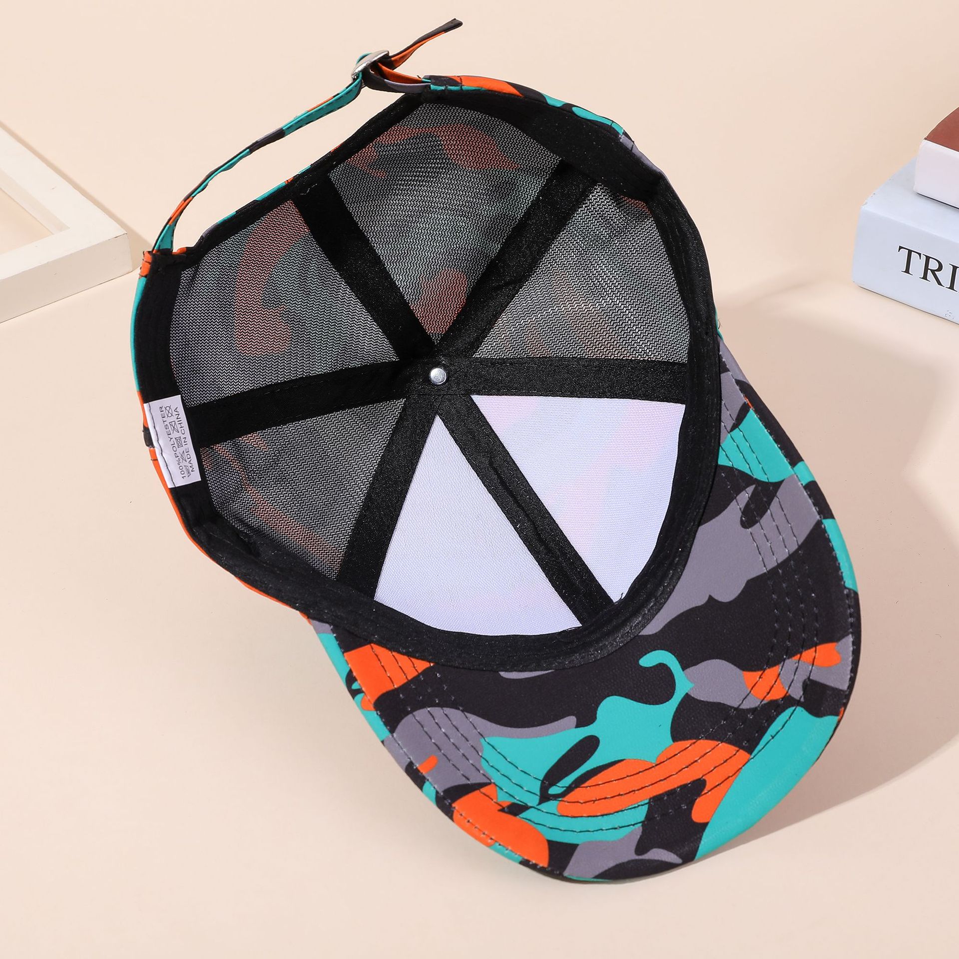 Nueva gorra de béisbol de camuflaje moda de la calle hip hop de las mujeres gorra de pico europea y americana gorra de béisbol de la moda al aire libre del verano de los hombres