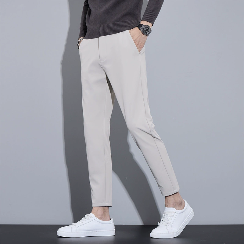 Summer trend trousers for leisure, for teenagers, slim fit, loose straight fit