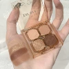 Brown eye shadow, four colors