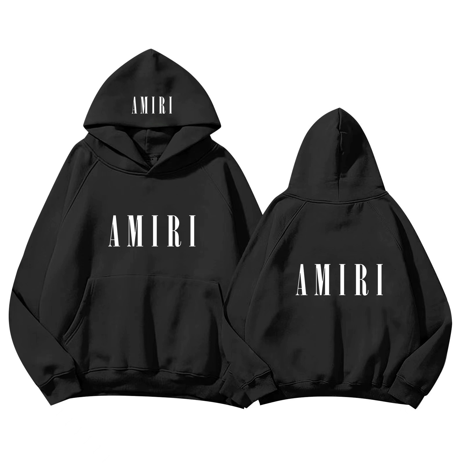 Фабрика оптом AliExpress Amazon взрывы мужчины и женщины Amiri с капюшоном и плюшевым свитвором