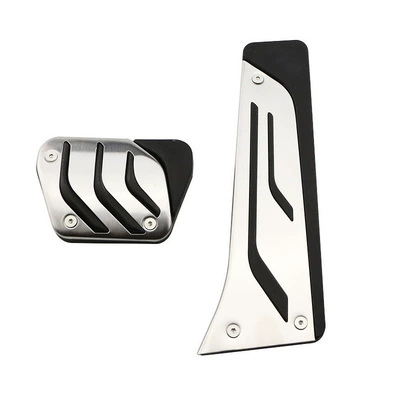 Suitable for Bmw 3 Series 5 Series Modified X3 Accelerator Pedal 7 Series Brake X4X2X6X5X1 Car Interior Supplies Decoration (Dekorativ pedal başlıqları) - original-model-2-piece-set-16-23-models-x1x21-series-sedan2-series-travel-version