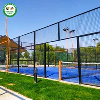 Пластинчатый теннисный корт Панорама Padell Классический пластинчатый теннисный корт полный комплект системы производителя