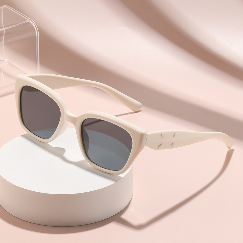 Gafas de Sol Cuadradas Ojo de Gato de PC Protección UV380 para Pesca y Conducción