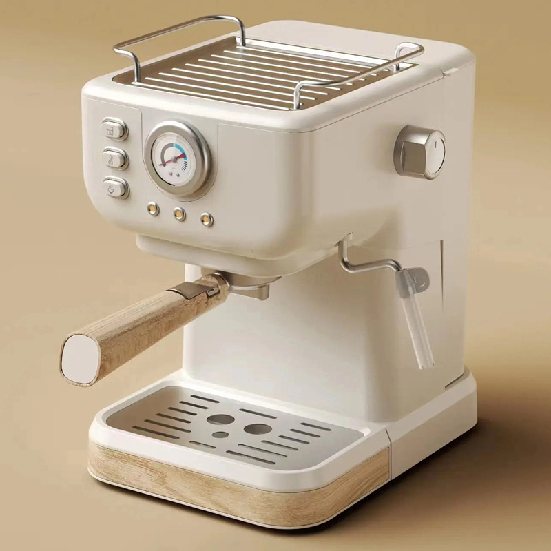 Semiautomática de alta presión de extracción de vapor concentrado de espuma de leche cafetera transfronteriza máquina de café espresso