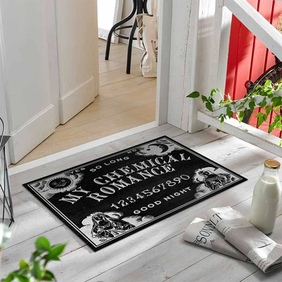Avtomobil döşəmə paspasları – Pumpkin Head Mat Carpet - rzxx-gothic-black-magic-series-3-40-60cm-skin-friendly-suede