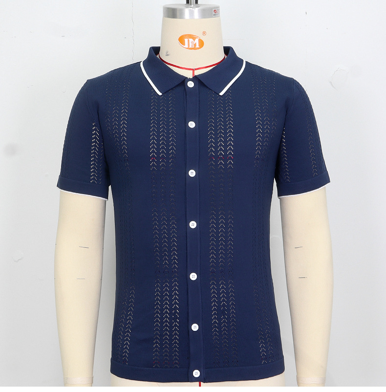 245g Weight Short Sleeve Sleeve Length Tencel Fabric Type Regular Top Length Casual Occasion Turndown Neckline Regular Fit Fit Type Solid Color Pattern Summer Season Men's Gender Simple Style Style Men's Solid Color Simple Style Turndown Short Sleeve Regular Fit Men's T-shirt 17