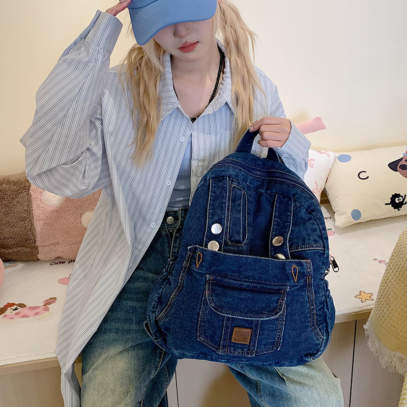 Mochila coreana de gran capacidad para mujer
