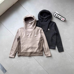 原厂品质 AC经典刺绣标摇粒绒连帽卫衣运动休闲户外百搭 男女款