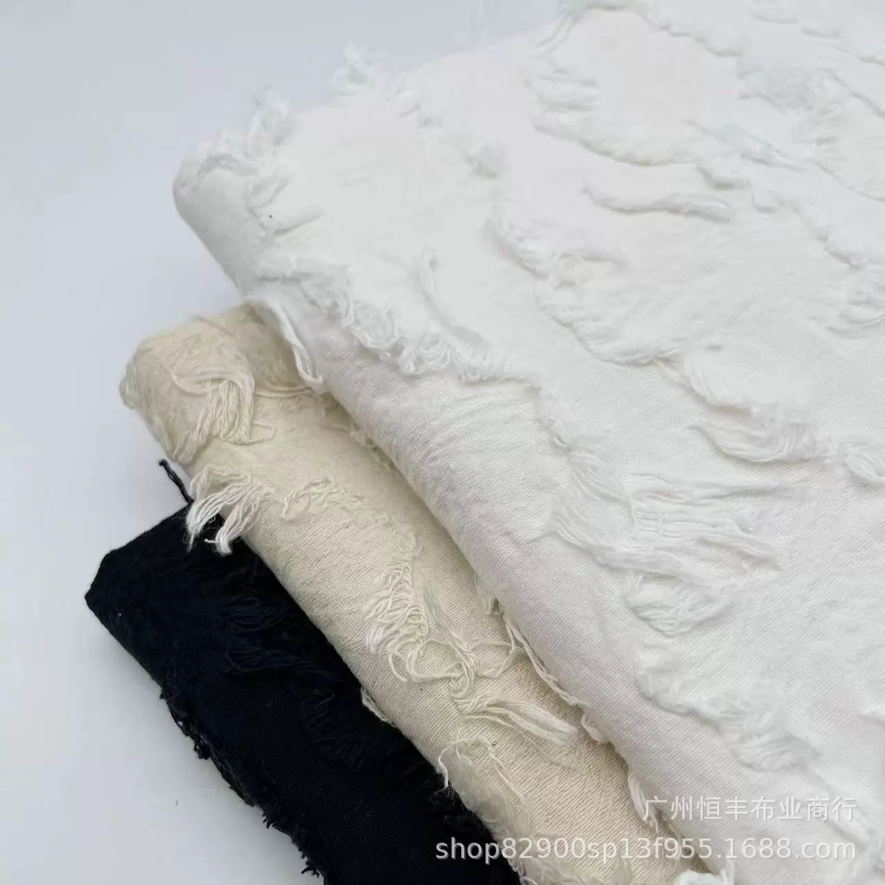 Темный цветок ткань с кисточками цветок ручной работы креативная Жаккардовая юбка брюки рубашка пальто одежда дизайнерская ткань оптовая продажа с фабрики