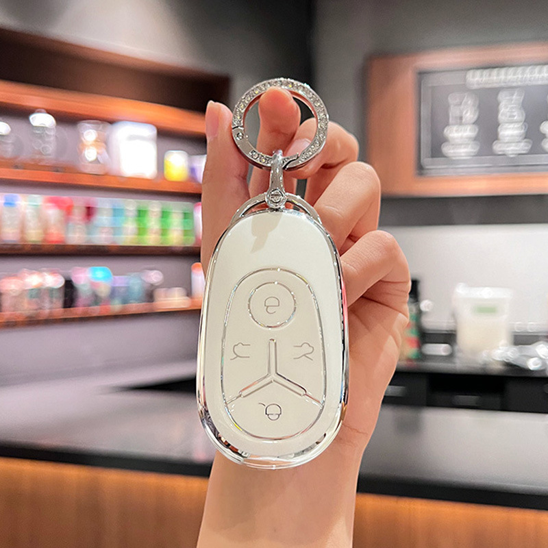 스타 위시 [실버 엣지 화이트] 싱글 쉘 + 다이아몬드 반지