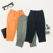 日韩系针织女式七分束脚裤逛街好搭宽松舒适松紧休闲百搭休闲时尚