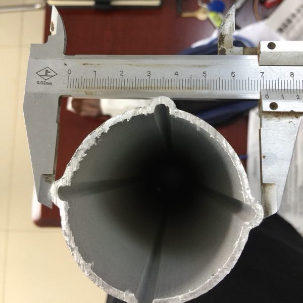 70mm铝合金测斜管 U型金属测斜管 3m一根基坑地铁机场位移监测管