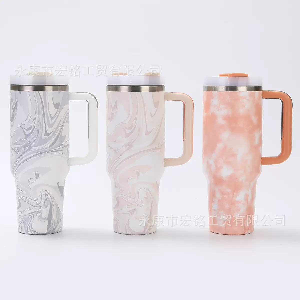 新款40oz史丹利同款不锈钢保温保冷车载吸管杯冰霸杯大容量保冰杯