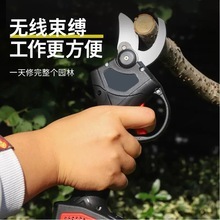 新型の電動ハサミの庭園の電動の枝は果樹の木の枝を切って太い枝を切ります。|undefined