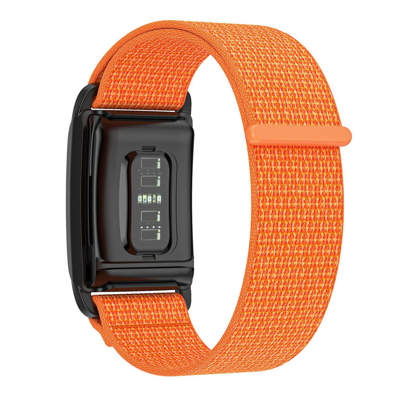 Nylon Sports Strap Suitable for Whoop Bracelet with Bumper Shell Breathable Nylon Adjustable Replacement Wrist Strap