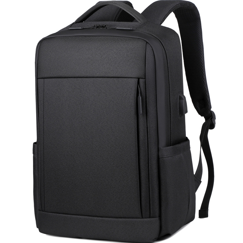 Water-resistant Laptop Backpack For Men Durable Oxford Work Bag_voghion.com