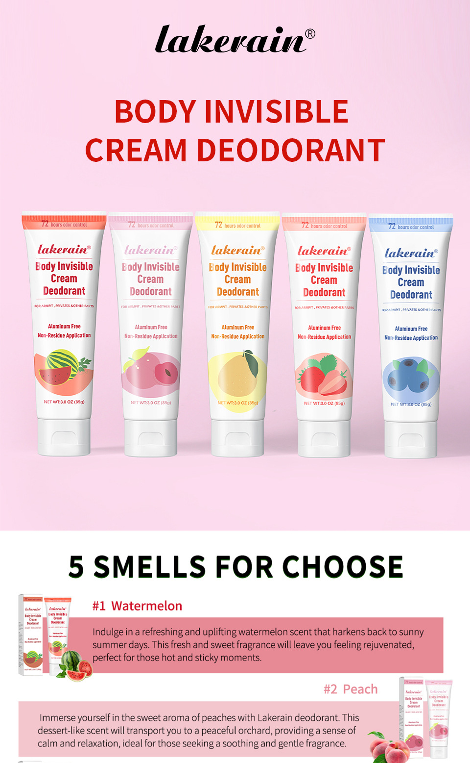 lakerain Cream Women's Body Balm details Picture
