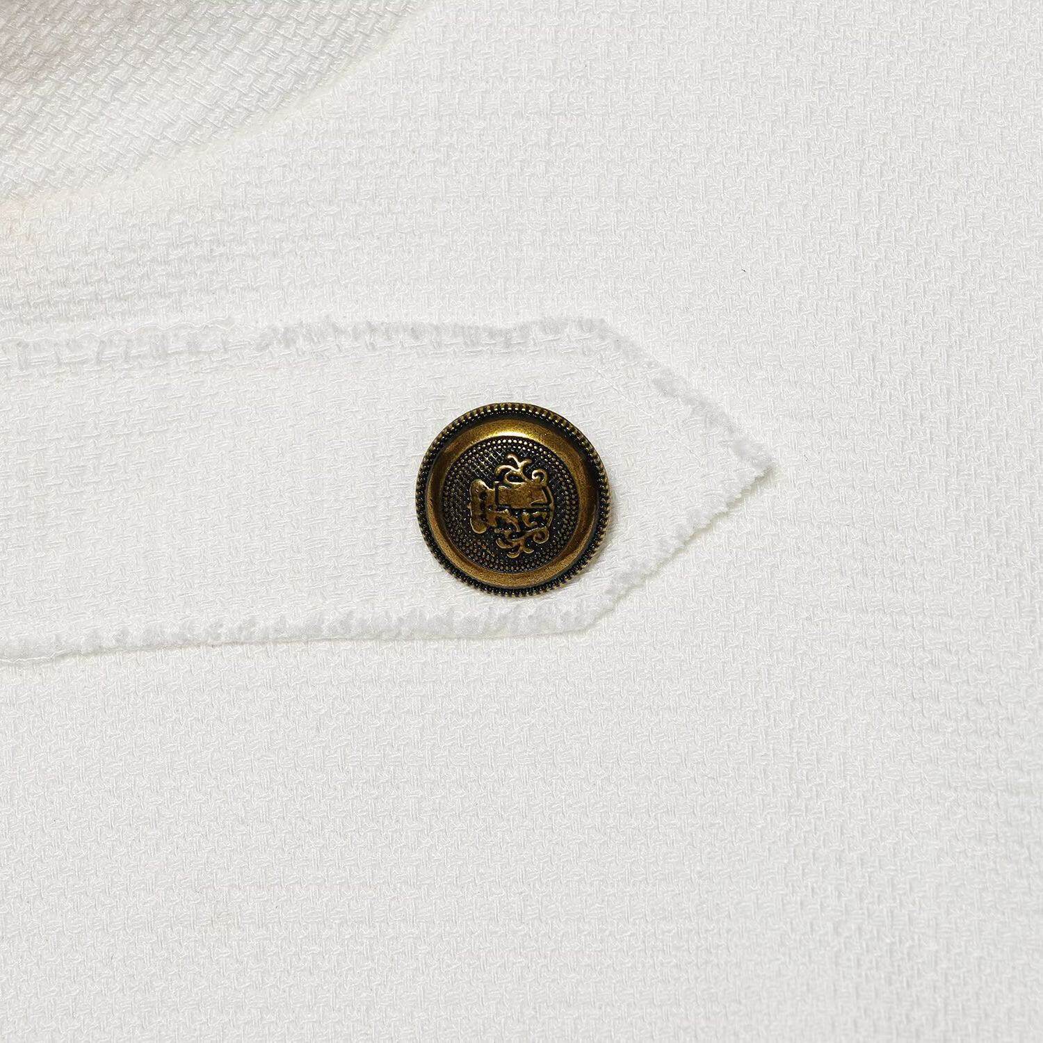 ZAZA hecho en casa estilo europeo al por mayor moda de mujer temperamento de hebilla colgante chaleco de cuello 7763115