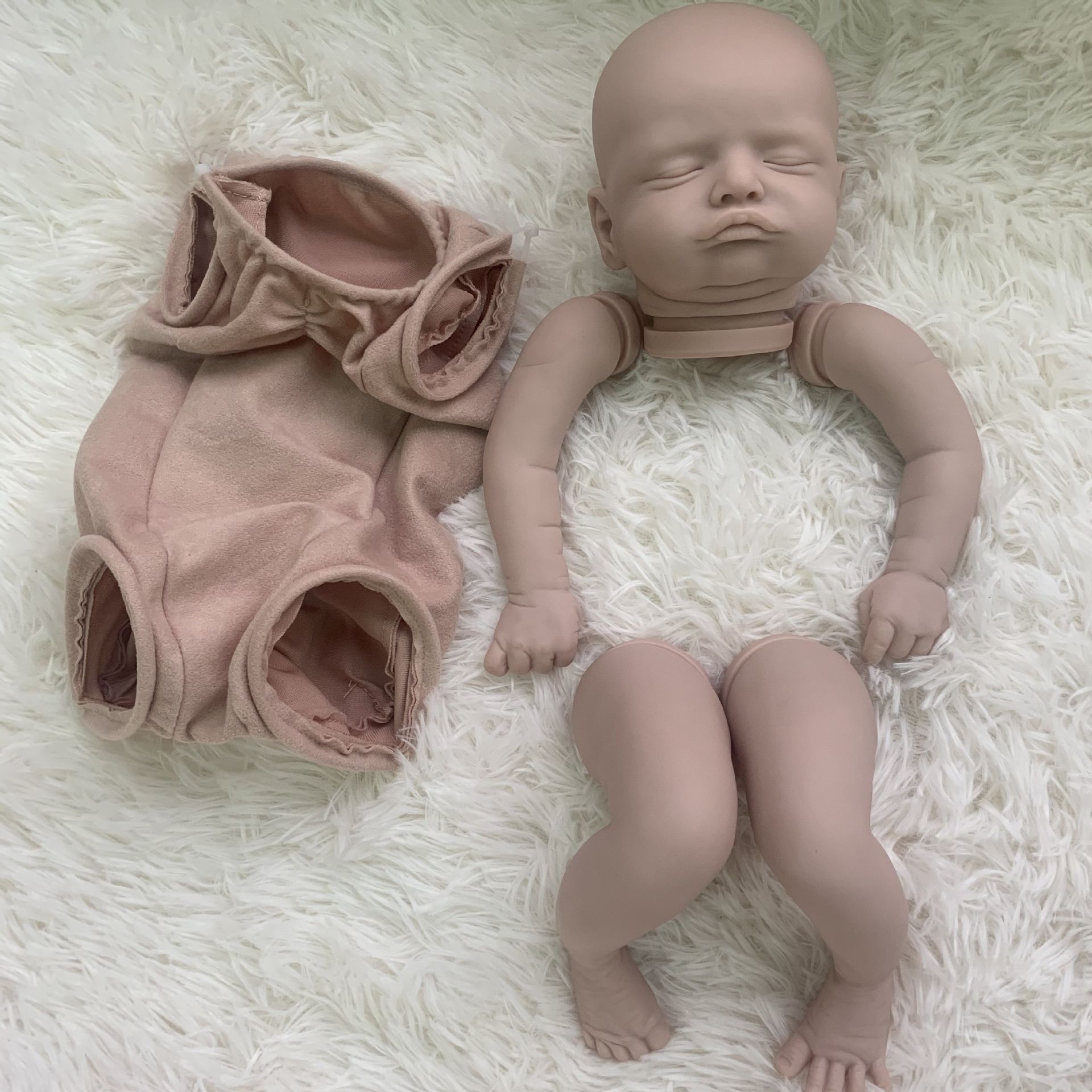 19 pulgadas renacer muñeca kit Rosalie simulación bebé renacer muñeca molde rolisa