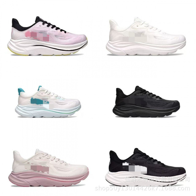 Clifton 10 Running Shoes Hoka Running Shoes Cross-Border New Sports Shoes Men's and Women's Shoes Outdoor Hiking Shoes Breathable and Soft