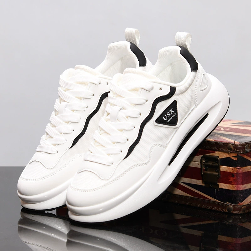 Увеличение спортивной обуви Мужская обувь Летняя новая сетчатая дышащая обувь тонкая повседневная мягкая подошва мужская беговая обувь MY1850