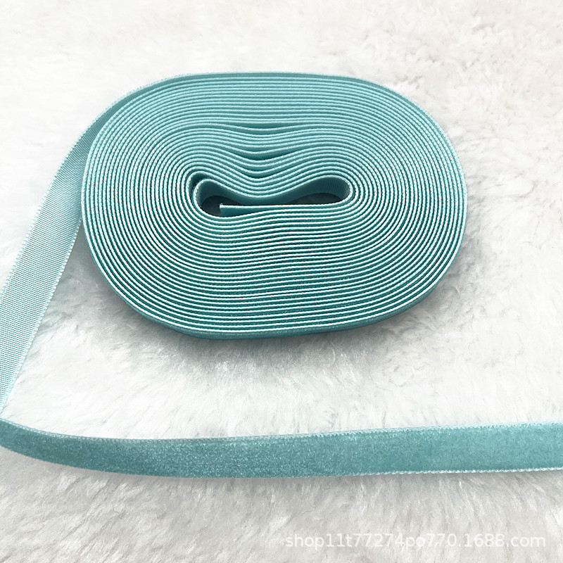 Fabricantes al por mayor 1CM hechos a mano embalaje de regalos de cinta de lana unilateral cinta de cebolla cinta de terciopelo decoración DIY