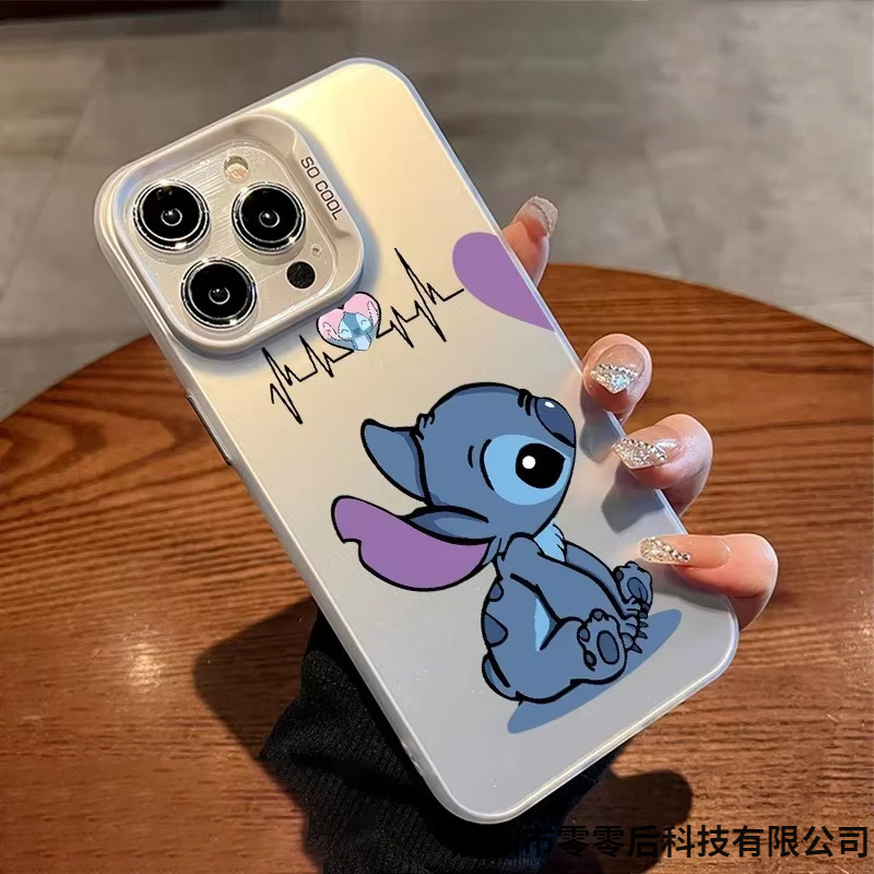 情侣迪仔iPhone16Pro手机壳14/13镭射壳12苹果11XsMax硬ProMa