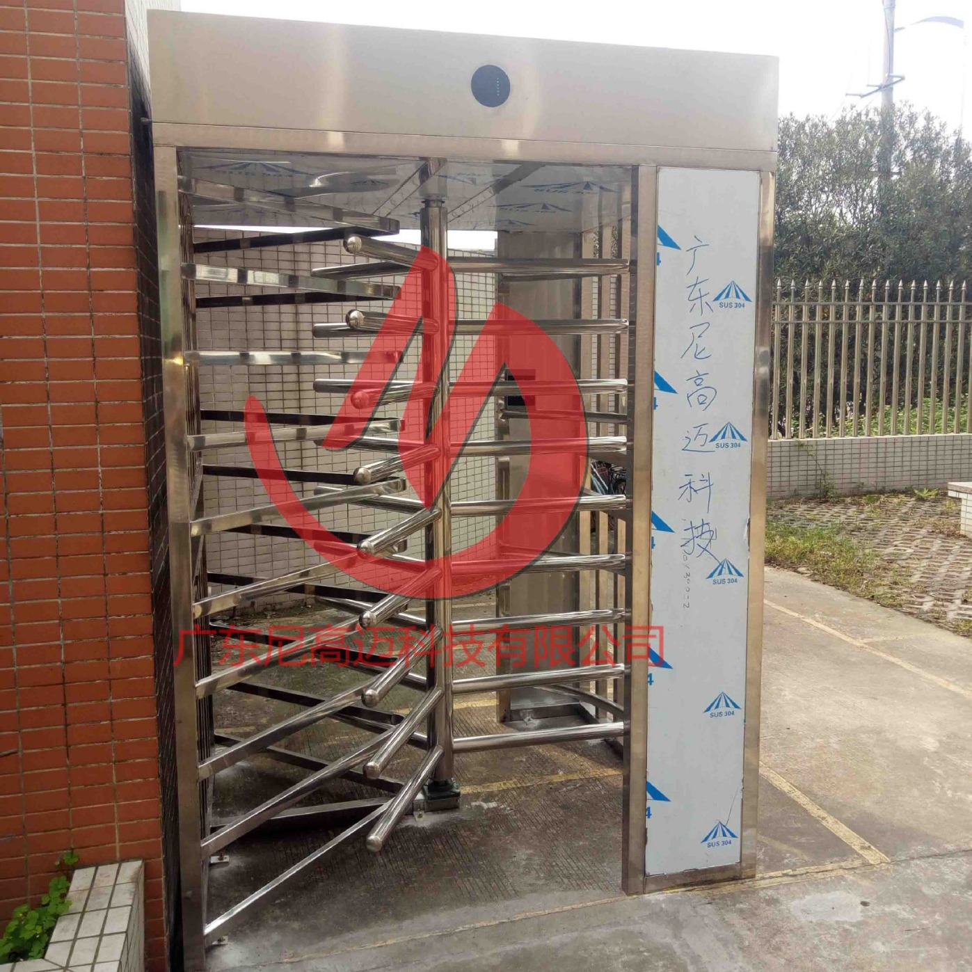 全高旋转闸 不锈钢单向全高旋转闸门 车站出入口单向电控旋转闸