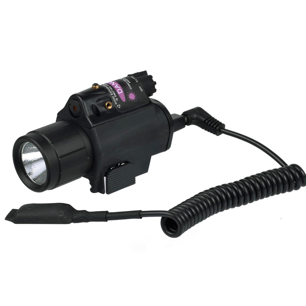 M6 Red Laser Led Integrated Outdoor Tactical Flashlight with Tail Switch and Strong Green Laser Flashlight