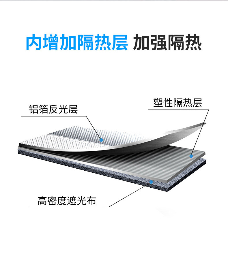 Spot car sunshade universal car sunshade sun shade portable car automatic retractable curtain