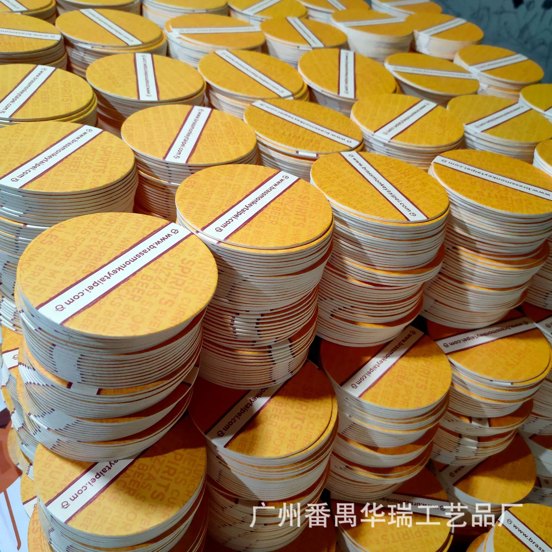 一次性吸水纸杯垫广告杯垫啤酒杯垫卡通杯垫纸质杯垫定.制LOGO